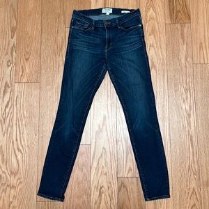 Womens Size 29 Frame Denim Le Skinny de Jeanne EUC